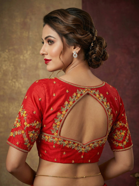 Monalisa (Vichitra Silk Blouse)