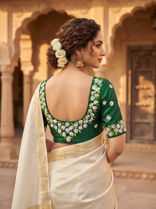 Daisy Garden Handwork Blouse