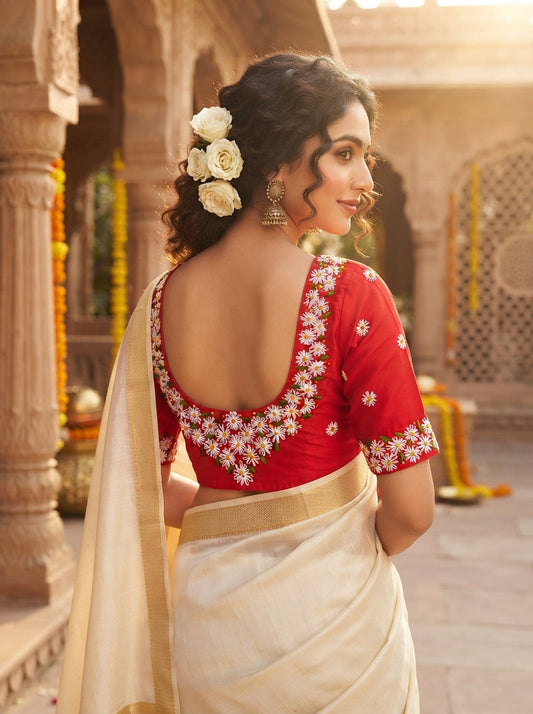 Daisy Garden Handwork Blouse