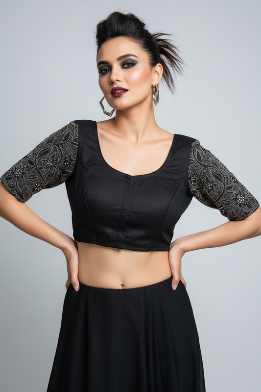 Soft Thoughts-Reverse Thread Blouse
