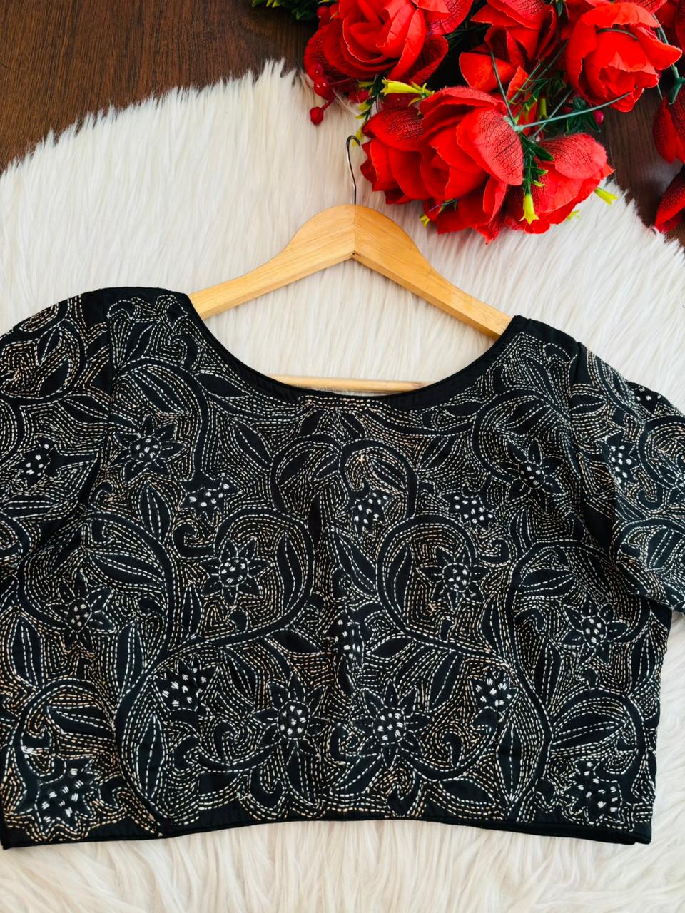 Soft Thoughts-Reverse Thread Blouse
