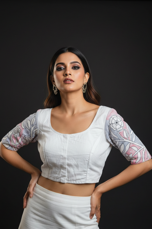 Own Way-Reverse Thread Blouse