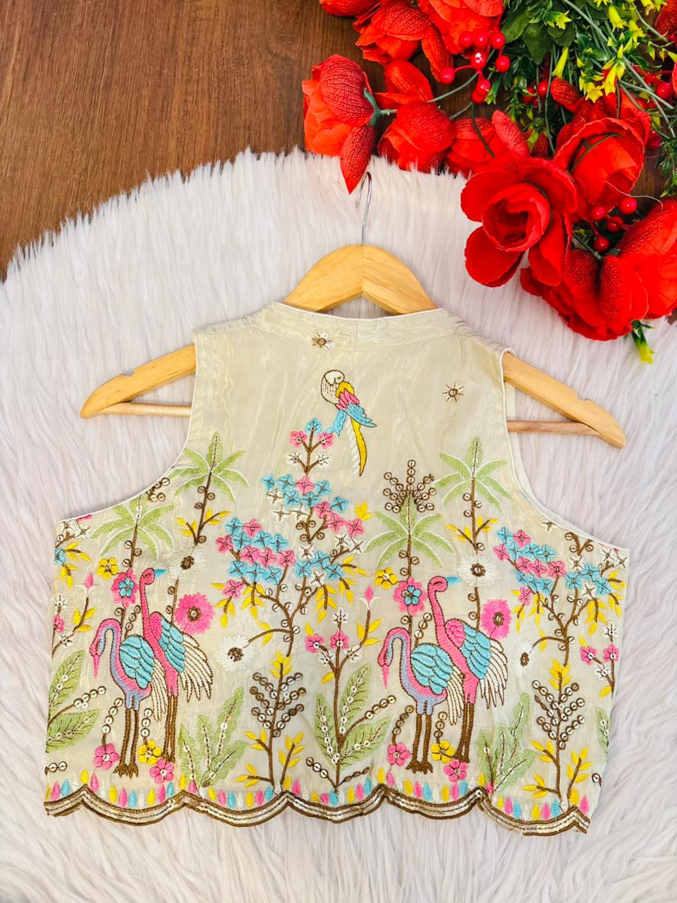 Boho Birdsong-Designer Blouse