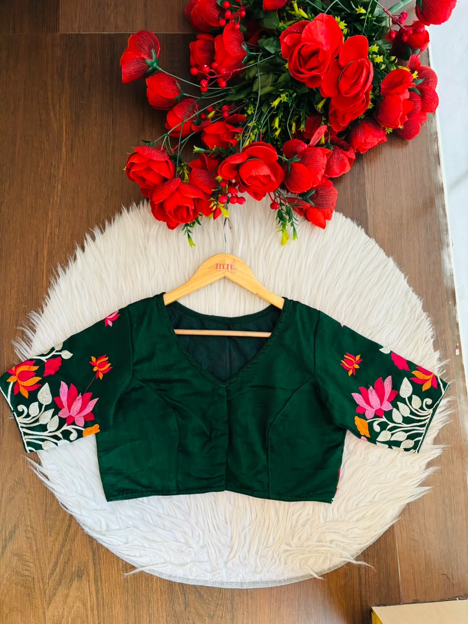 Lost in Lotus -Designer Blouse
