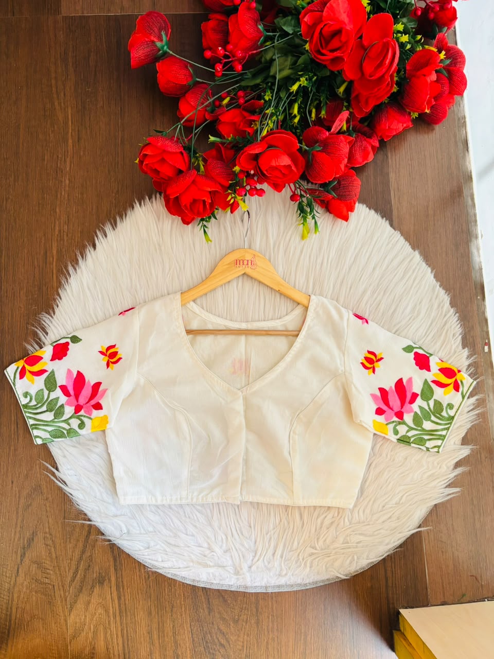 Lost in Lotus -Designer Blouse