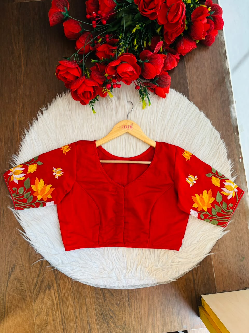 Lost in Lotus -Designer Blouse