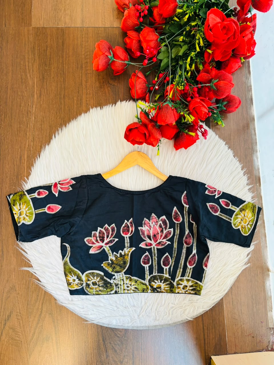 Lotus Batik -Designer Blouse