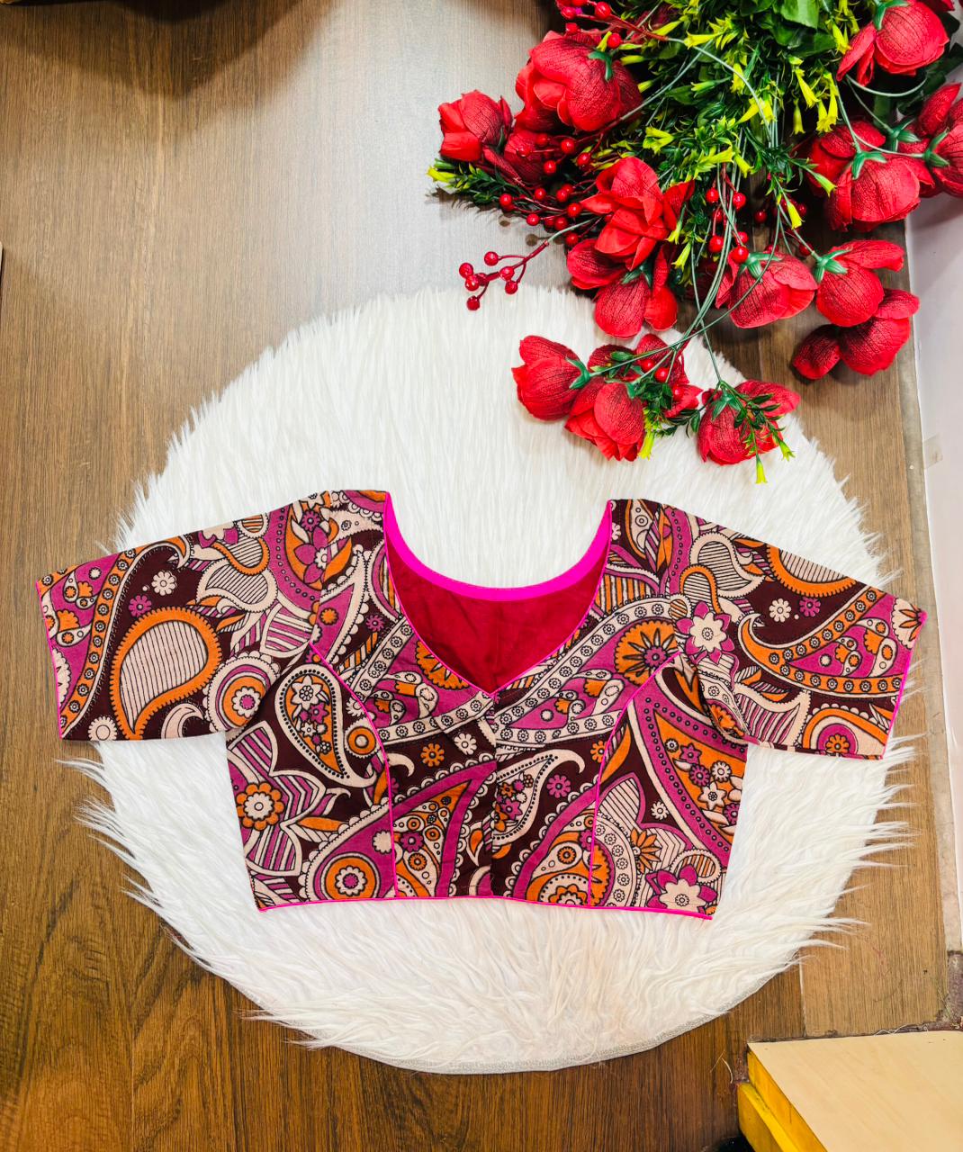 Rani Paisley Printed Designer Blouse