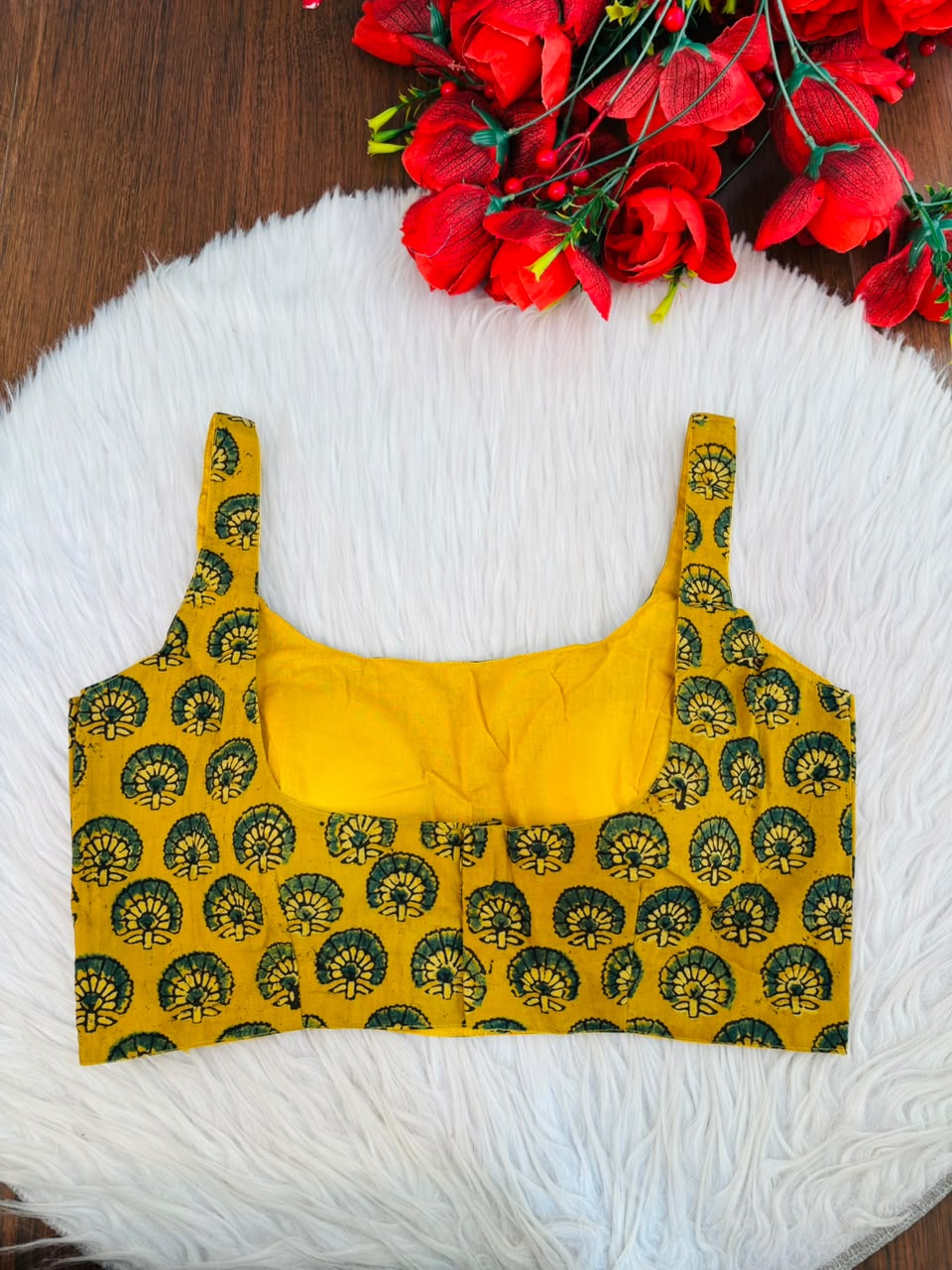 Fashion Flirt Ajrakh Print Blouse