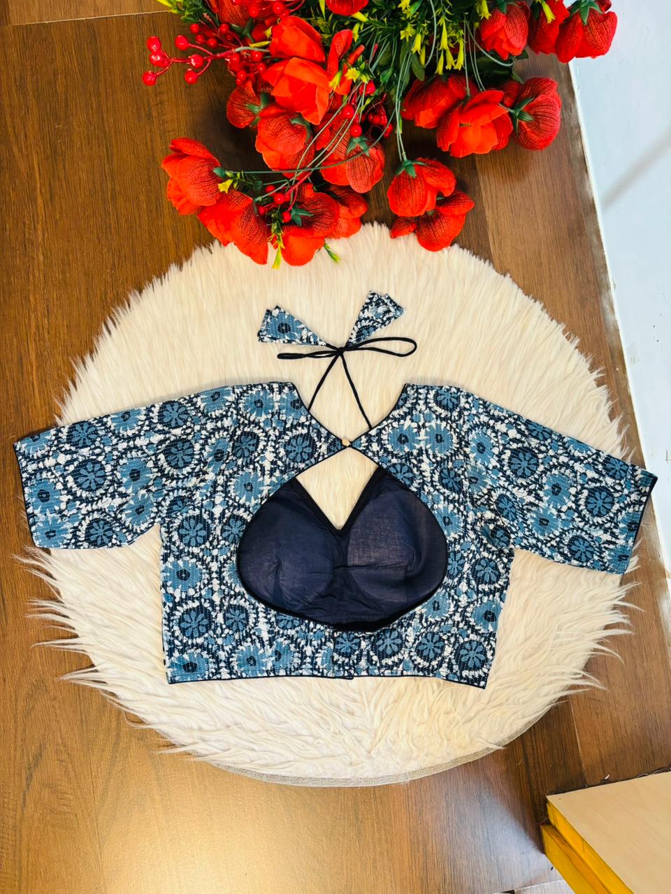 Neelika Masaba Cotton Blouse
