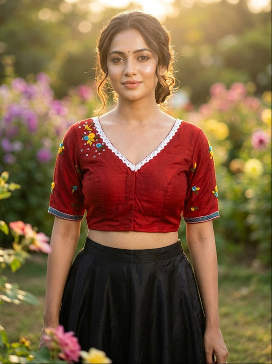 Beyond The Weave - Handwork Blouse