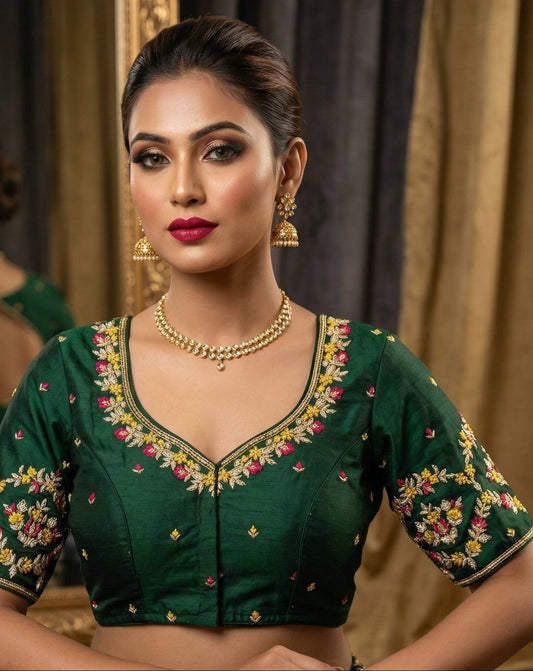 Monalisa (Vichitra Silk Blouse)