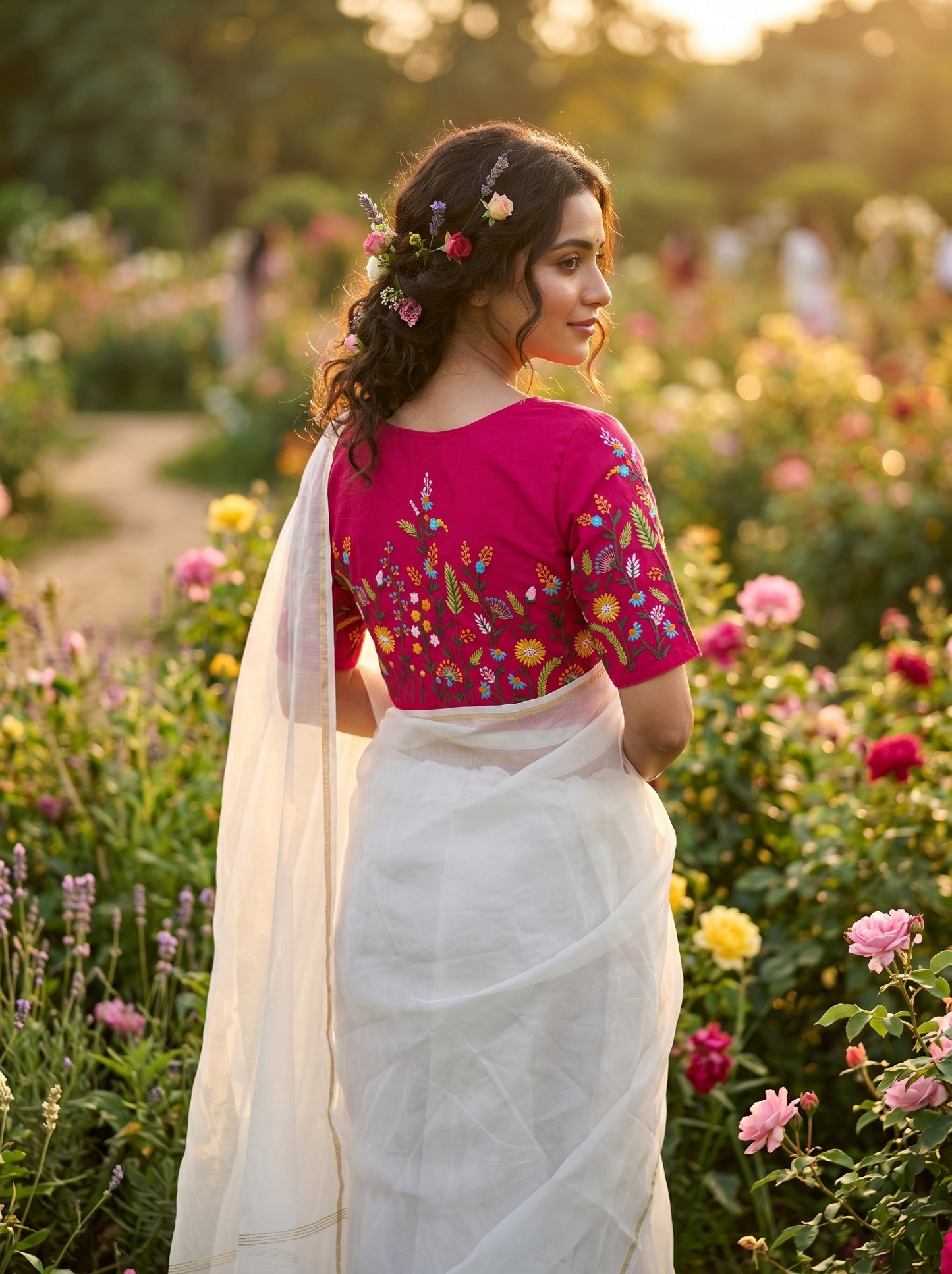 Flower Garden Princess Blouse