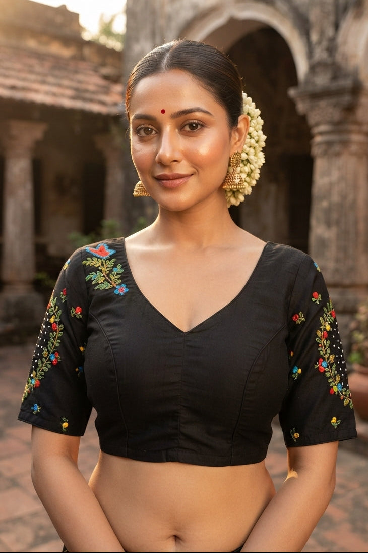 A Bloom To Remember Handwork Blouse