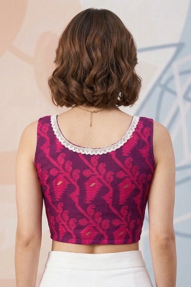 Be the Moment Jamdani Designer Blouse