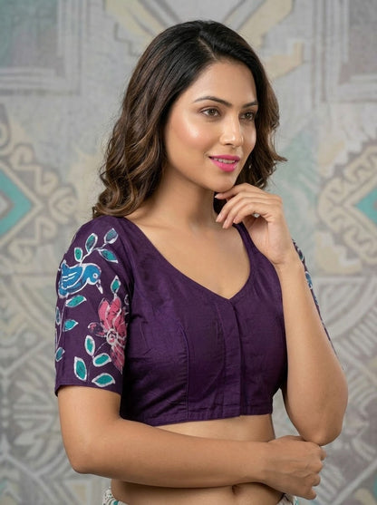 Floral Daydream- Batik Designer Blouse