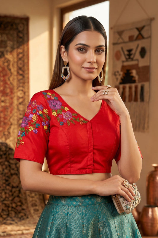 Premium Side Handwork Blouse