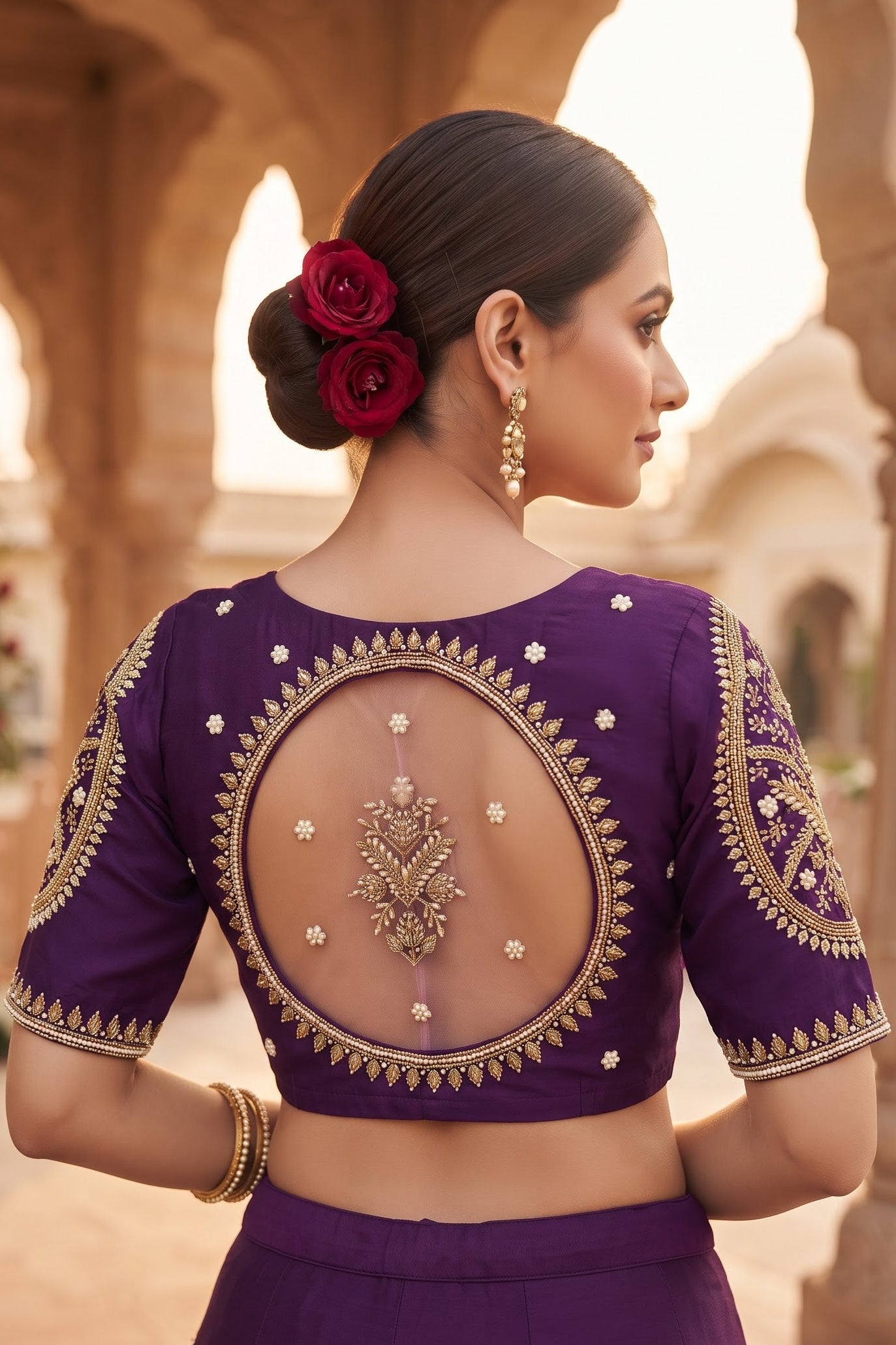 Bridal Collection Designer Cotton Blouse