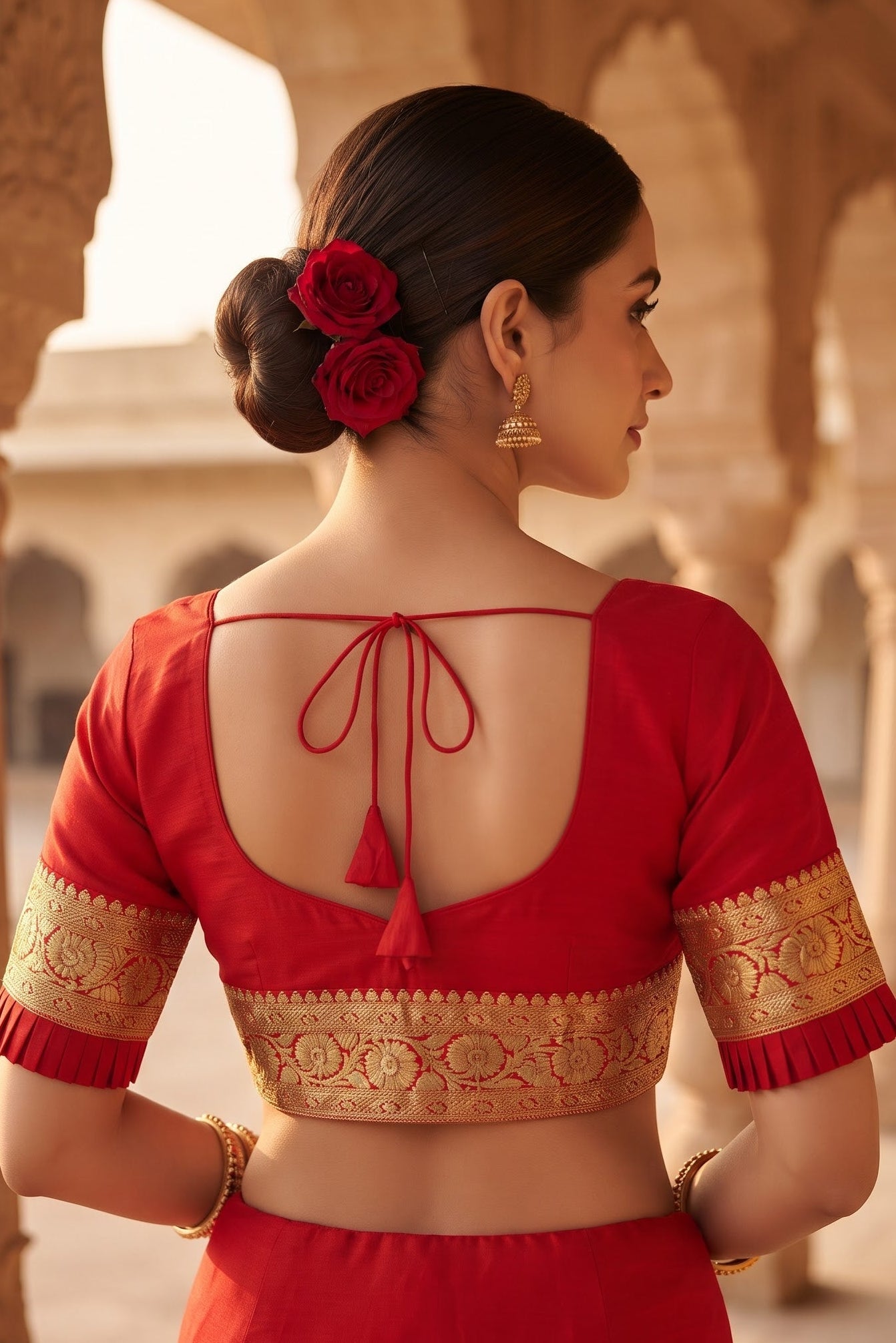 Feminine Grace - Designer Blouse (Combo 2)