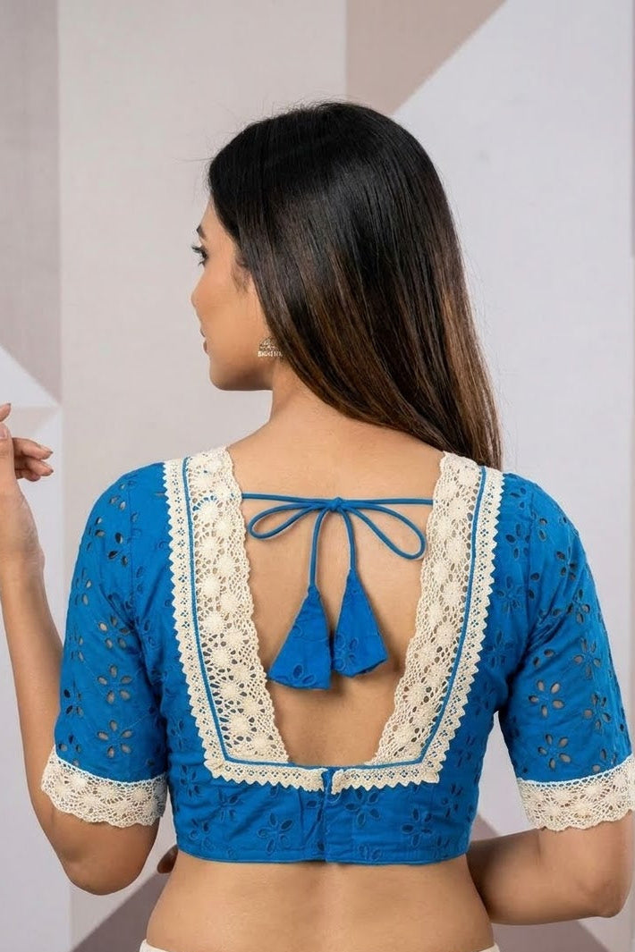 Hakoba Heritage Lace Designer Blouse