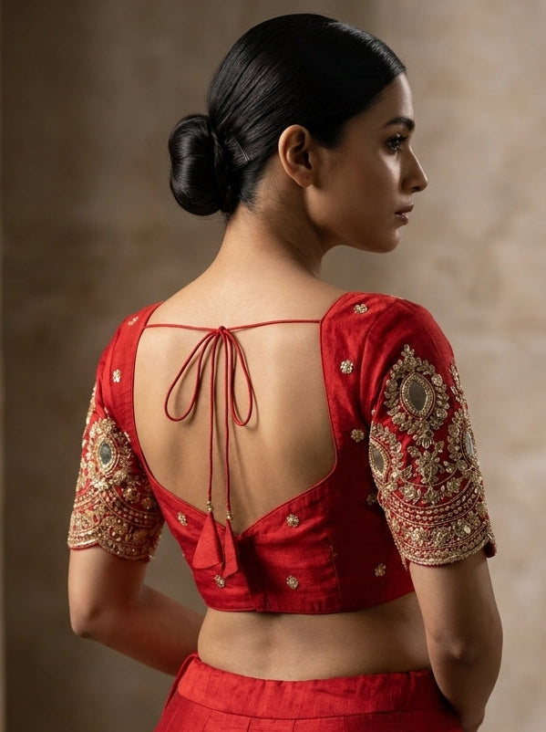Own the Spotlight - Fendy Silk Blouse
