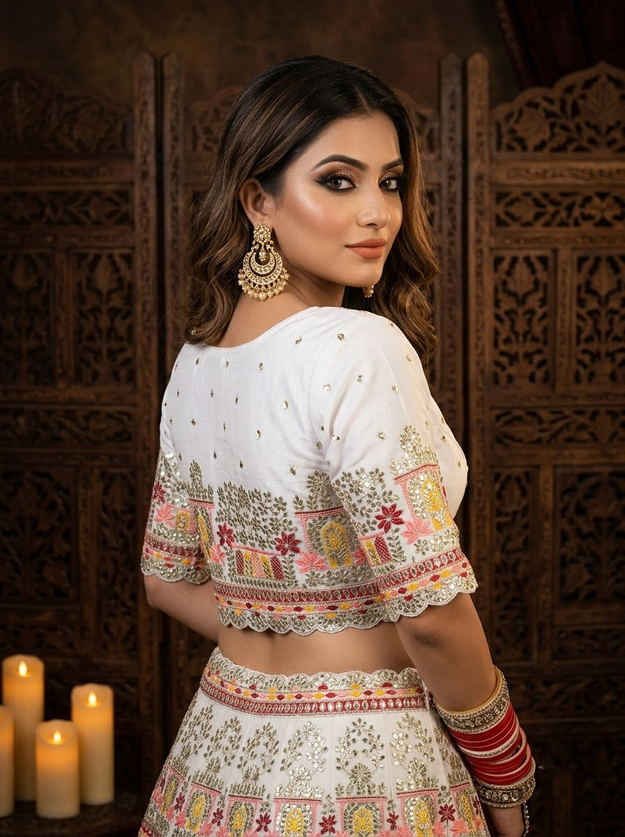 Beyond the Galaxy – Pitai Zari Designer Blouse