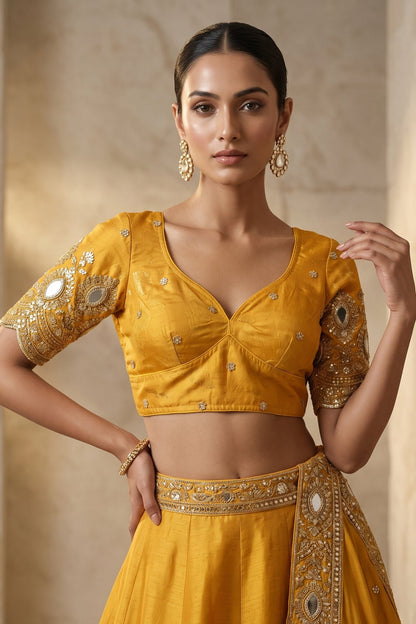 Own the Spotlight - Fendy Silk Blouse