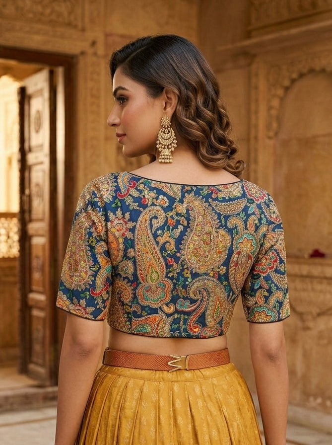 Kashish - Designer Crepe Blouse