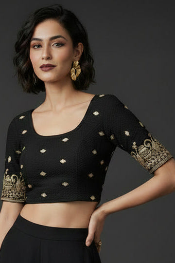 Cool and Crazy Stretchable Knitted Blouse