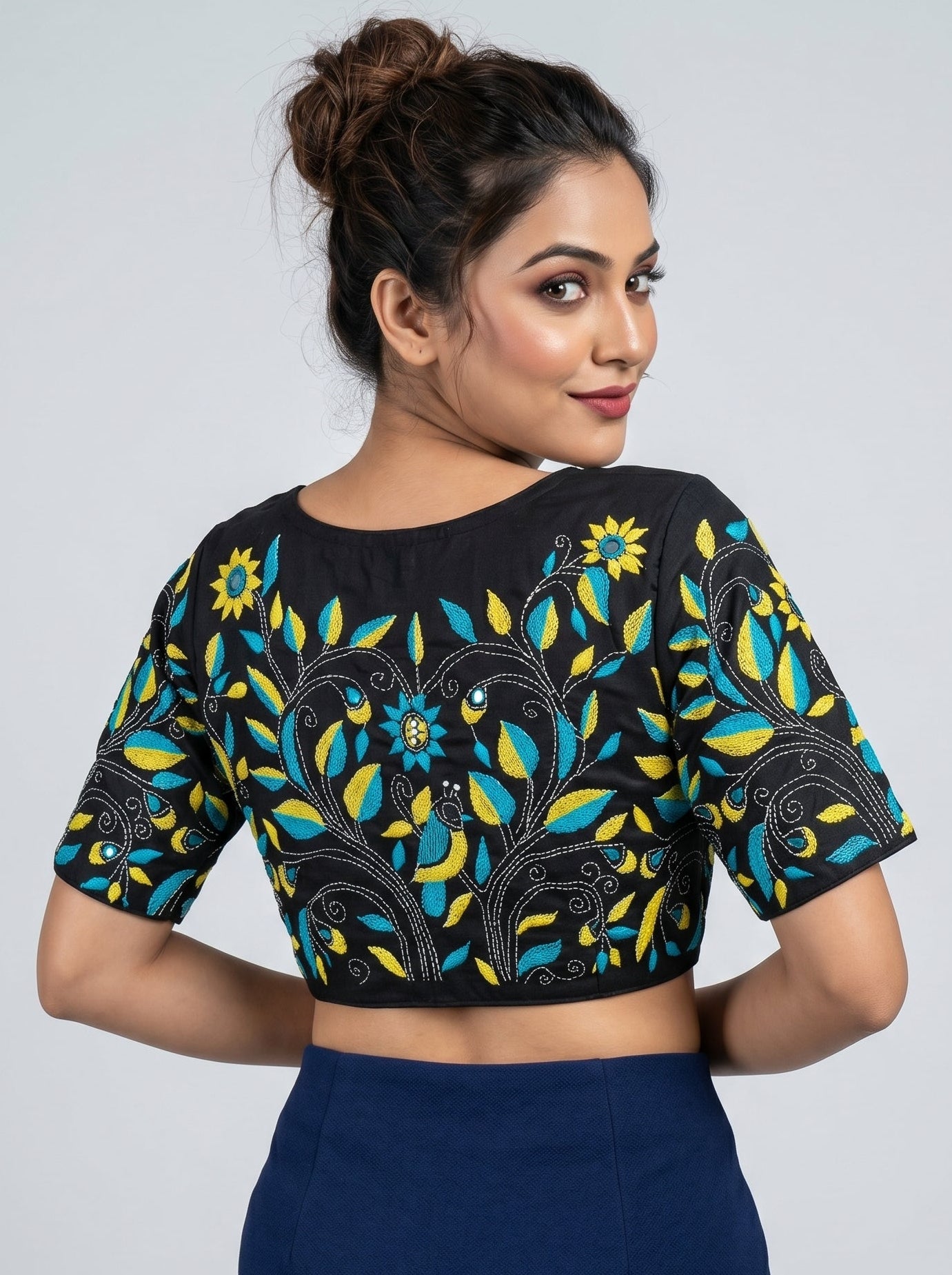 Obsessed With Kantha Stitch Blouse