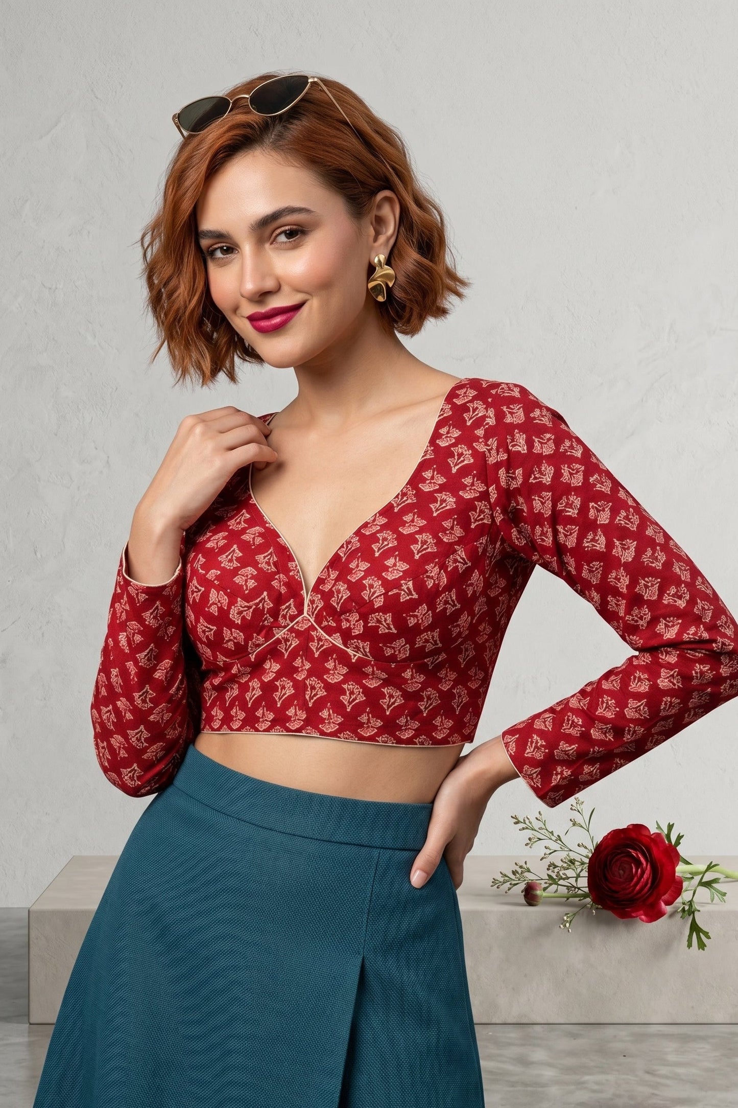 Inspiring Stories-Cotton Blouse