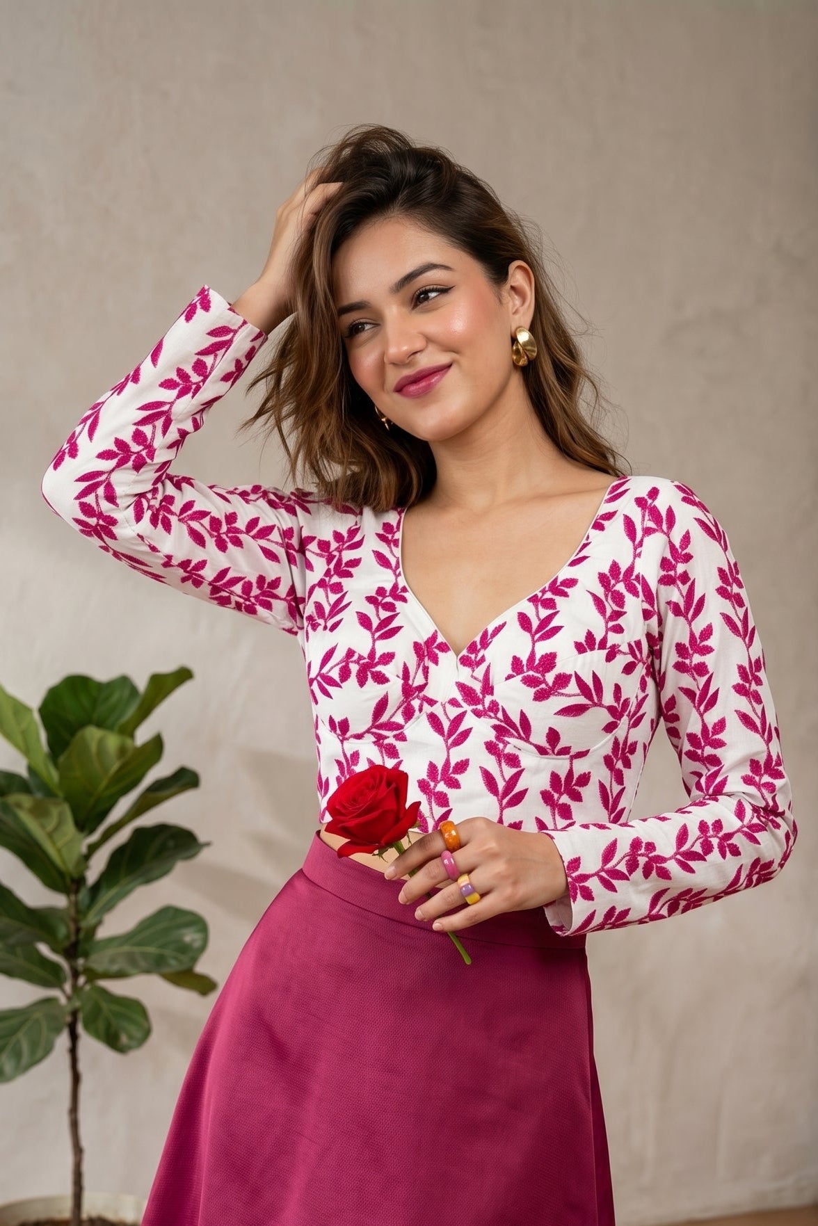 Inspiring Stories-Cotton Blouse