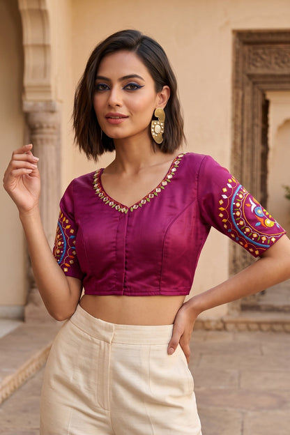Mirror Mandala Blouse