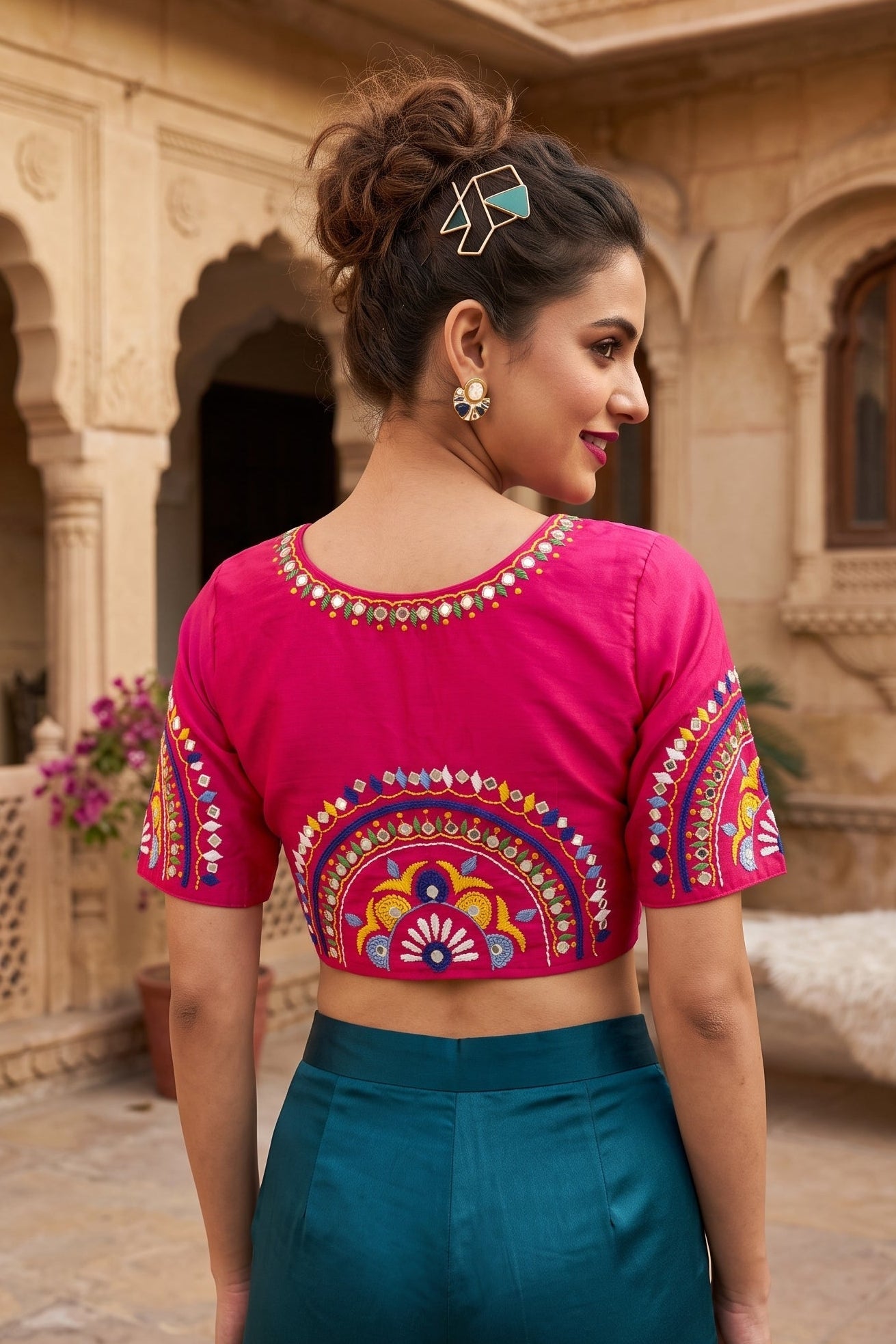 Mirror Mandala Blouse