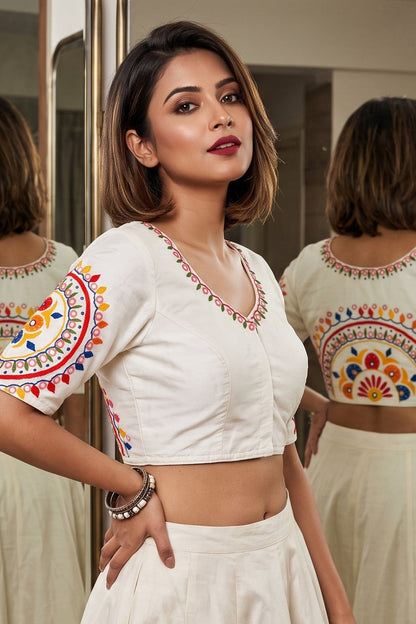 Mirror Mandala Blouse