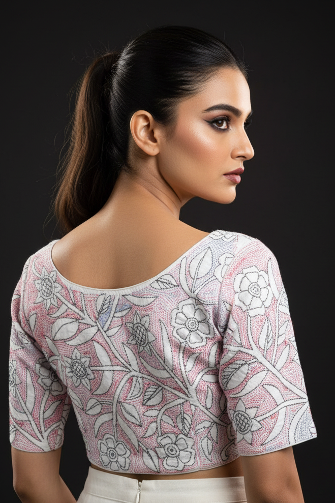 Own Way-Reverse Thread  Blouse