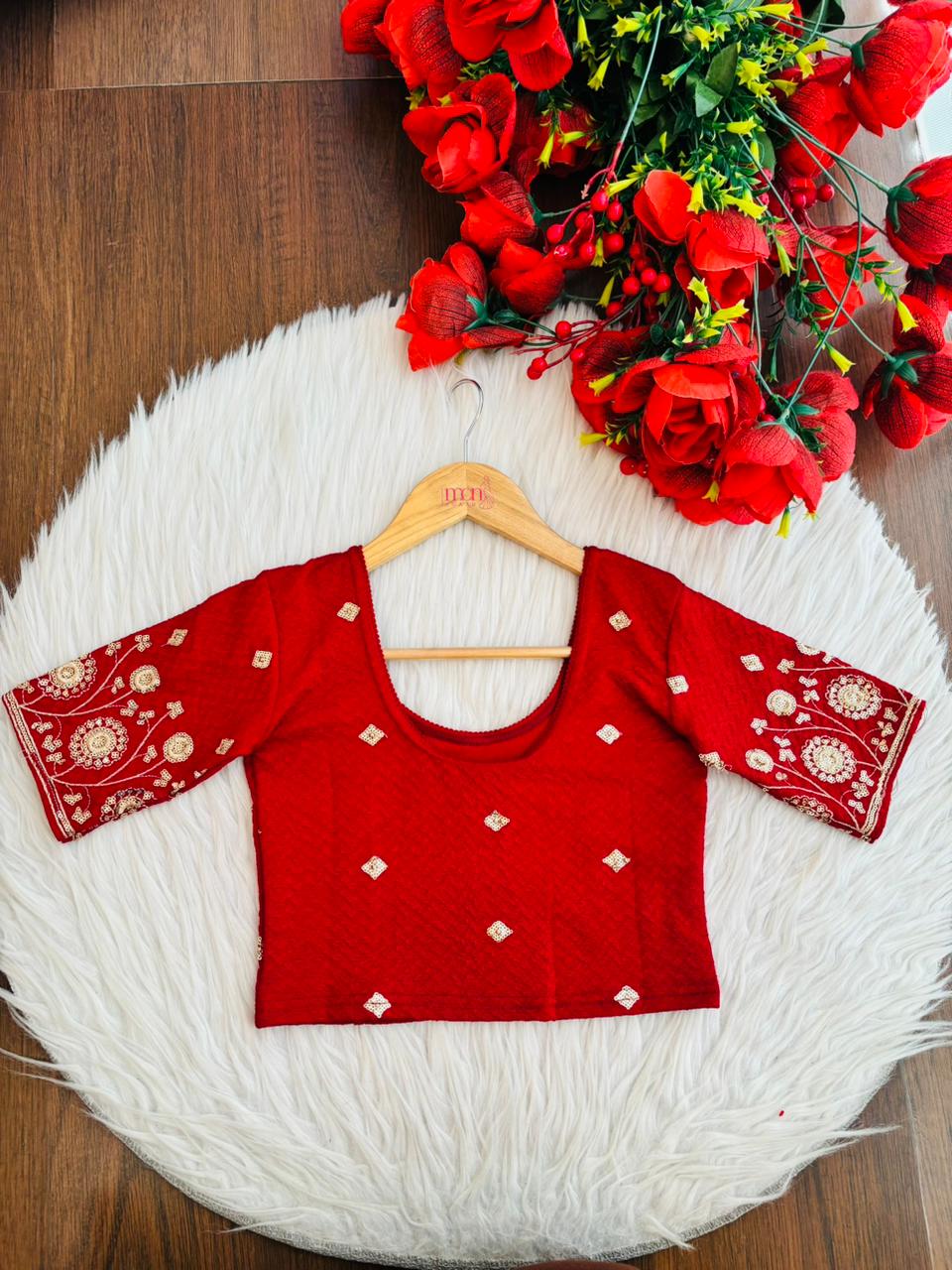 Hot Threadz-Stretchable Knitted Blouse
