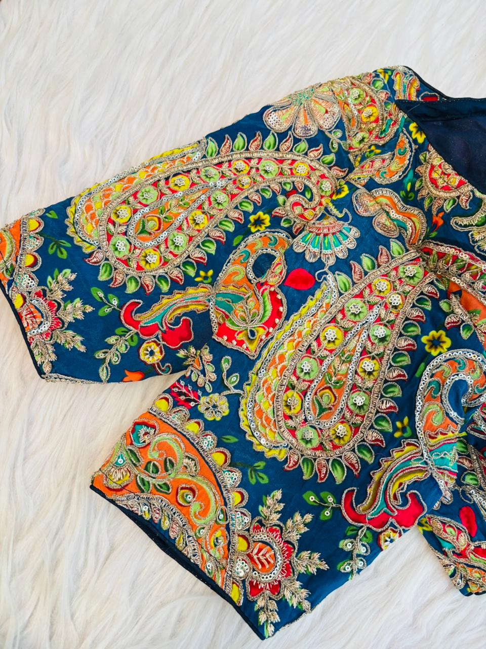 Kashish - Designer Crepe Blouse