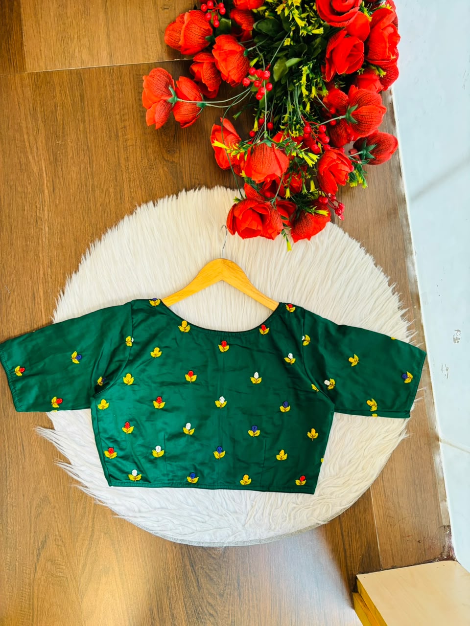 Vintage French Knot Blouse
