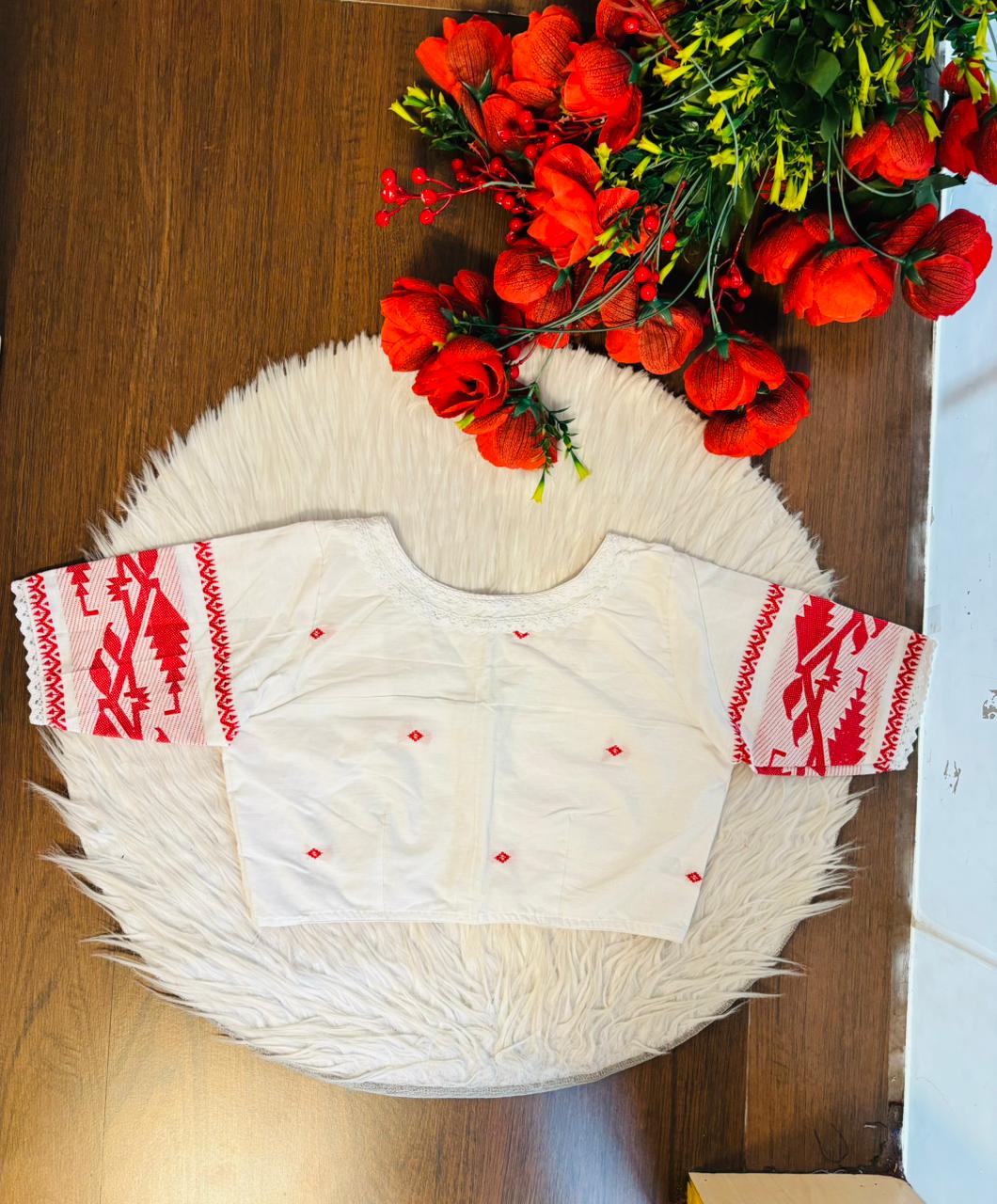 The Bengal Edit Jamdani Designer Blouse