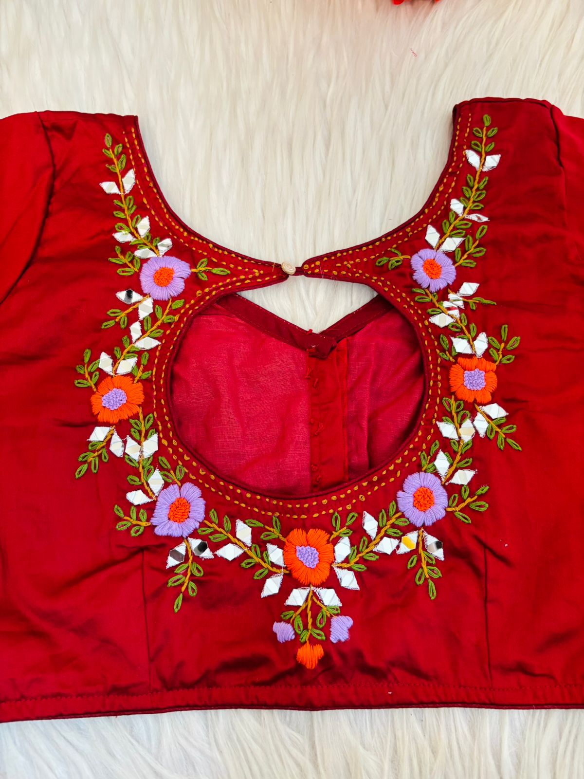 Mirror Meets Moonlight-Designer Blouse