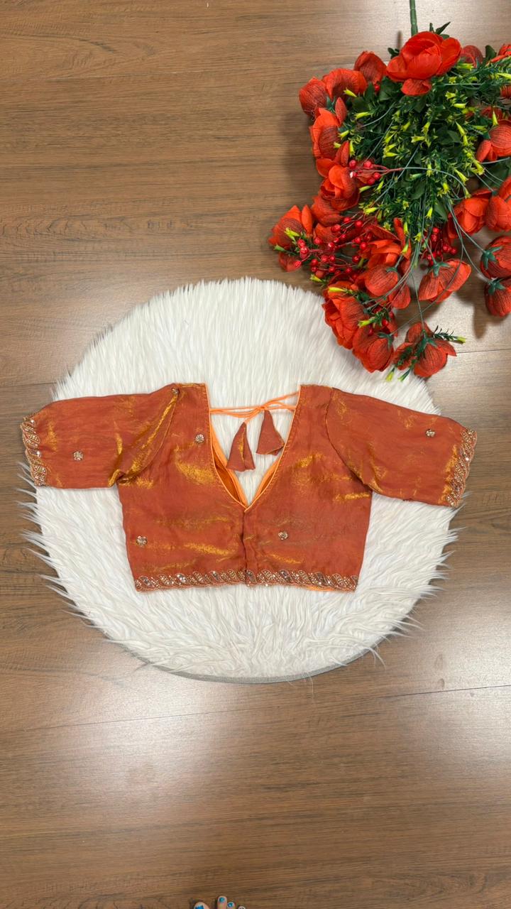 Mysterious Beauty -Fendy Silk Blouse