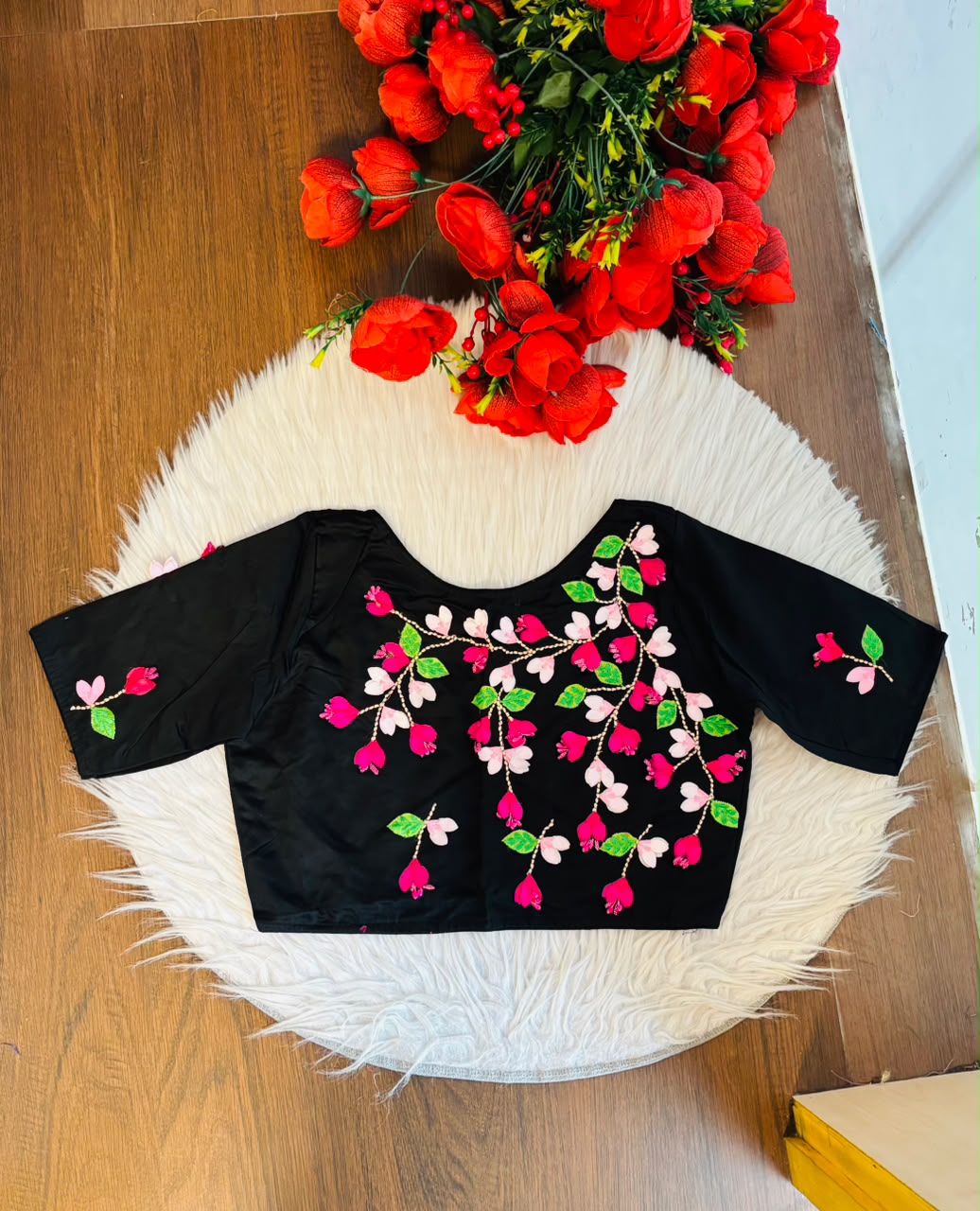 Petal Symphony - Designer 3D Blouse