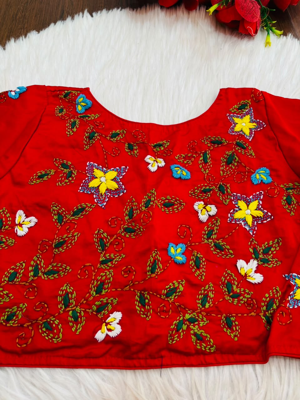 Wildflower Charm Handwork Blouse