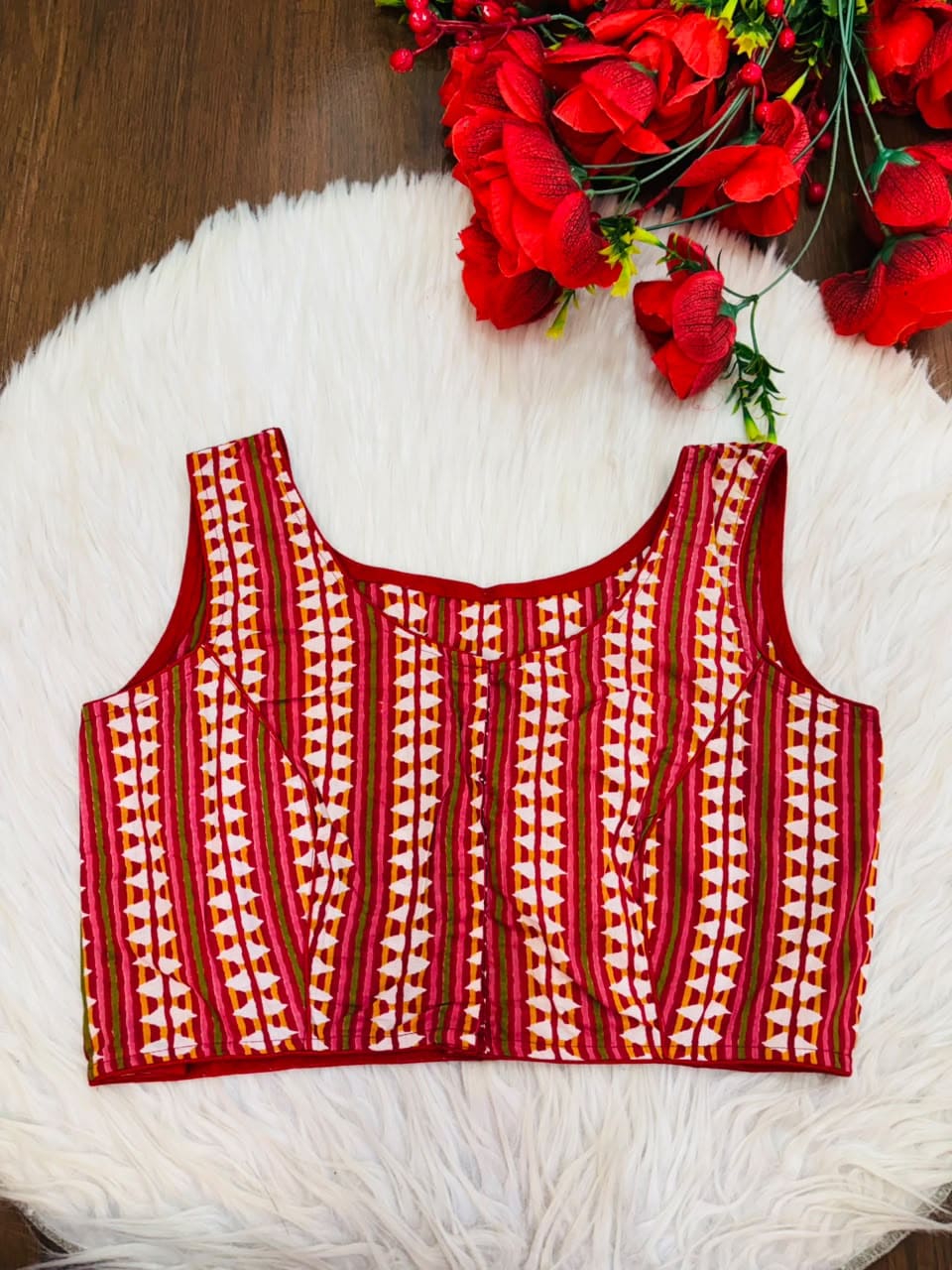 Style Syndicate Cotton Printed Blouse