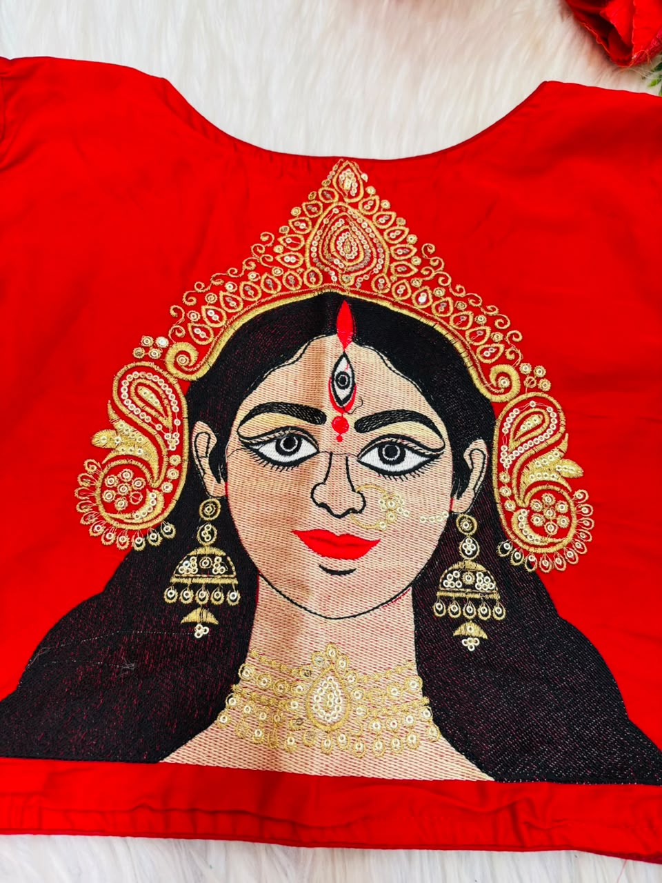 Ashtami Aradhya Designer Blouse