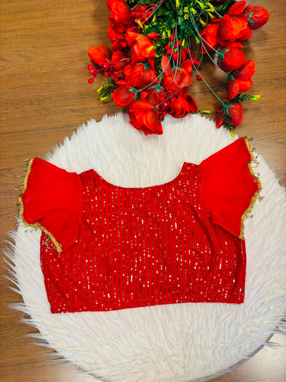 Ruffle Rush - Designer  Blouse