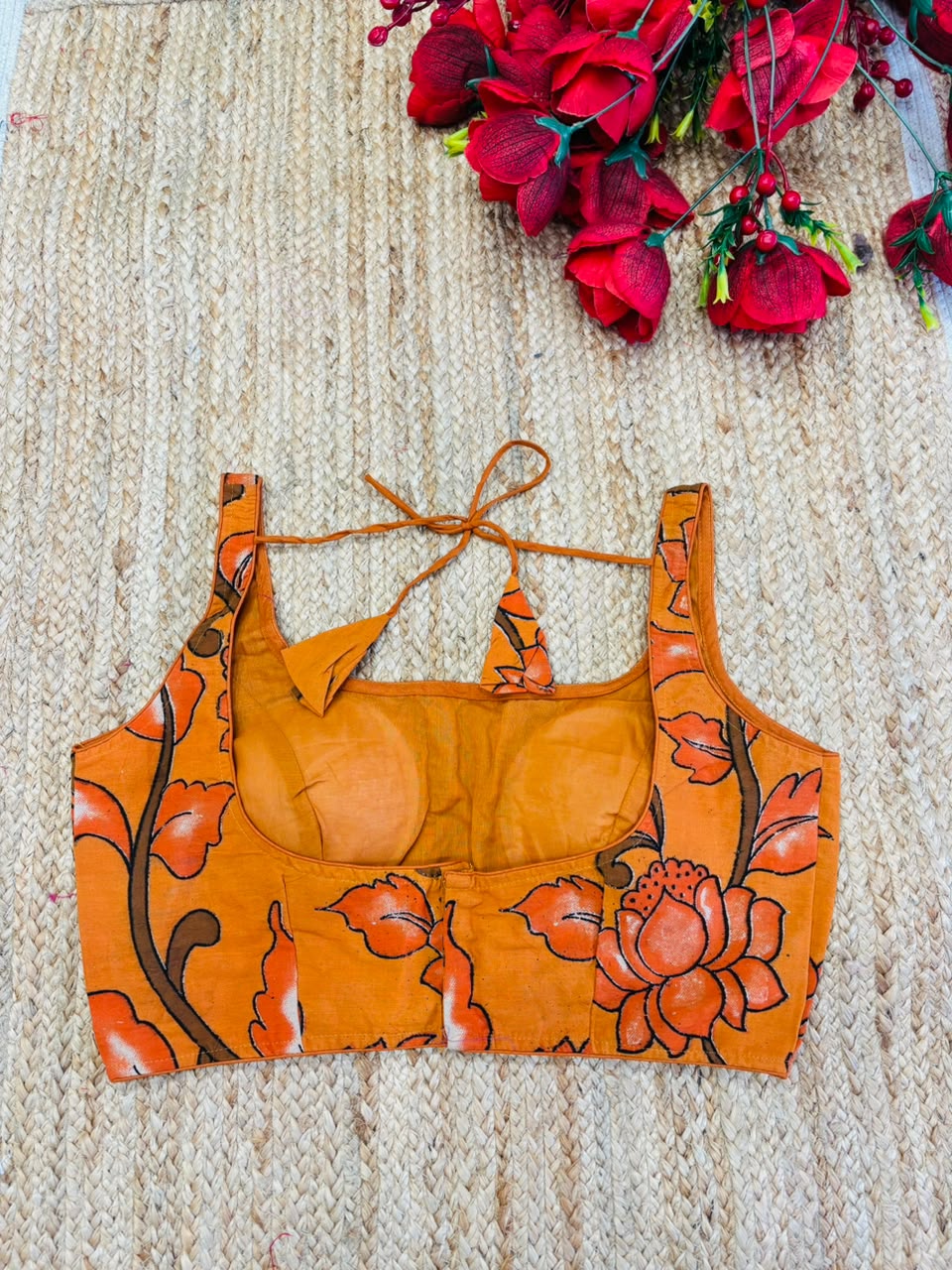 Artisan Aura kalamkari-Designer Blouse