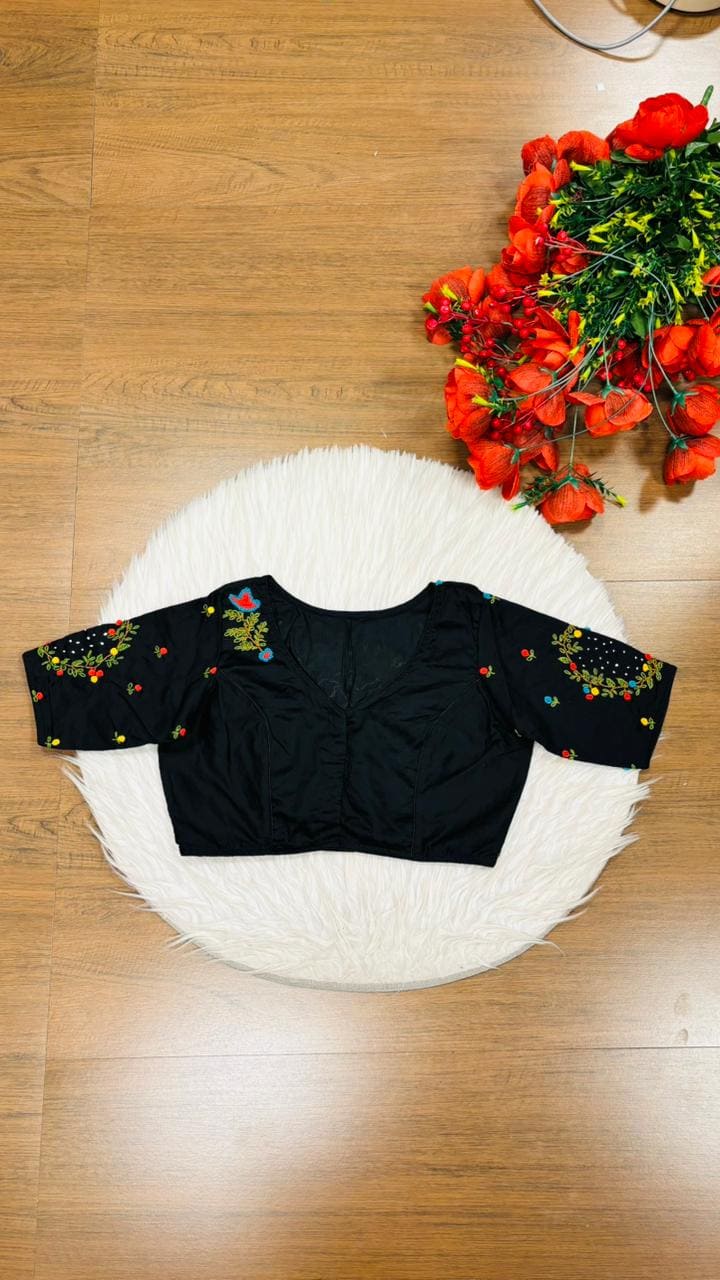 A Bloom To Remember Handwork Blouse