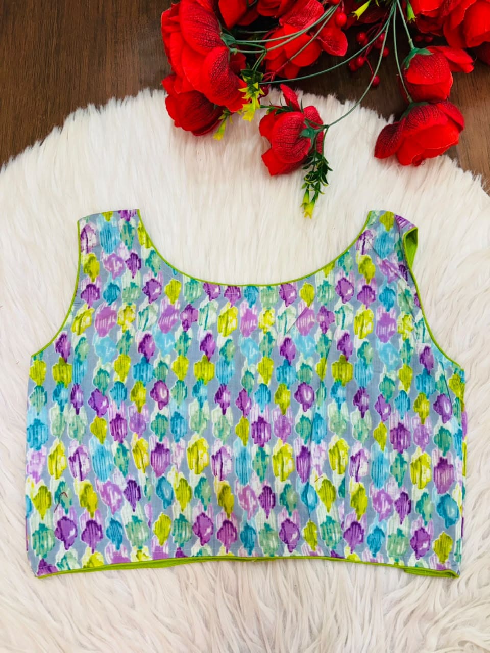 Style Syndicate Cotton Printed Blouse